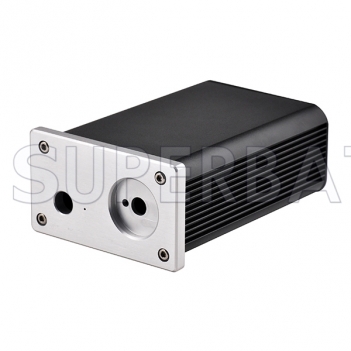 Aluminum Enclosure Case Amplifier 80mm*45mm*115mm（W*H*L）