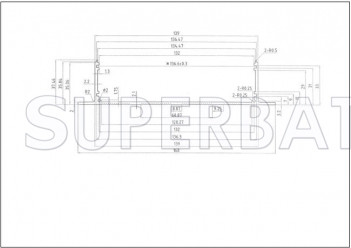 Aluminum Enclosure Split Body Flanged 168mm*41mm*160mm (W*H*L)