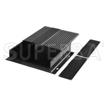 Aluminum Enclosure Case Split Body with Flange 150mm*168mm*41mm（L*W*H）