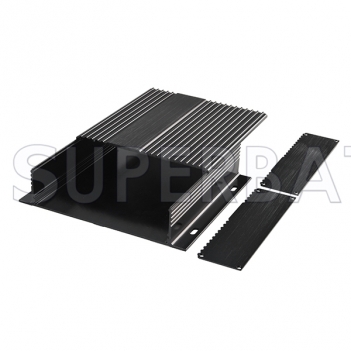 Aluminum Enclosure Case Split Body with Flange 168mm*41mm*150mm（W*H*L）