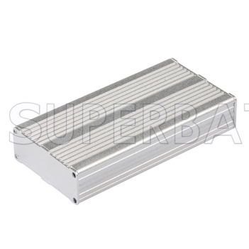 Aluminum Enclosure Case Tube 52mm*19.6mm*100mm（W*H*L）