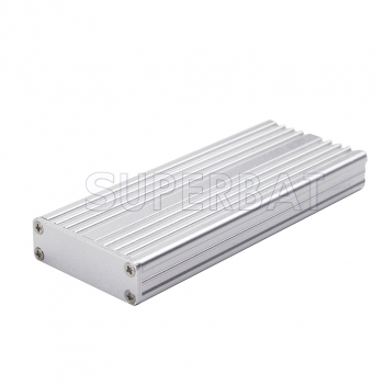 Aluminum Enclosure Split Body 43mm*14mm*110mm (W*H*L)