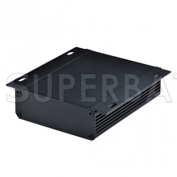 Aluminum Enclosure Case Tube with Flange 104mm*28mm*110mm（W*H*L）