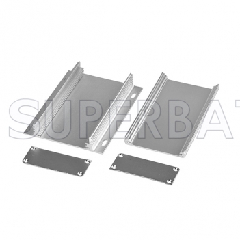 Aluminum Enclosure Case Split Body with Flange 62mm*25mm*110mm（W*H*L）