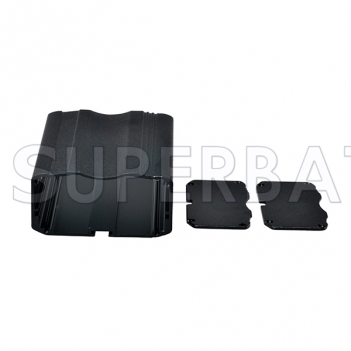 Black Color Aluminum Enclosure Case Tube 53mm*26mm*80mm（W*H*L）