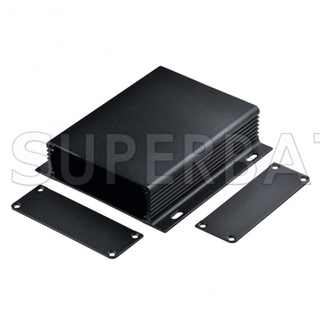 Aluminum Enclosure Case Tube with Flange 104mm*28mm*110mm（W*H*L）