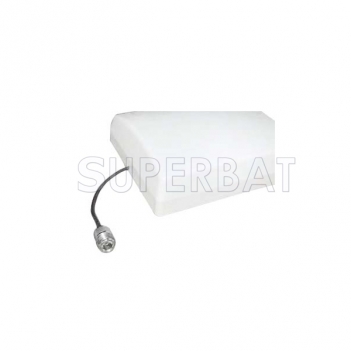 800-2500MHz 7dBi Indoor Outdoor Panel Antenna Wall Mounting N Jack