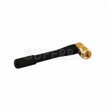 SMA Male Right Angle 6cm GSM GPRS 900/1800 MHz Antenna New