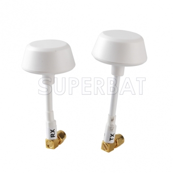 2.4GHz/5.8Ghz 3dB Double frequency Receive and Transmit antenna SMA male connector