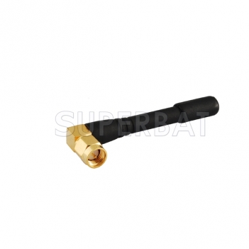 SMA Male Right Angle 6cm GSM GPRS 900/1800 MHz Antenna New