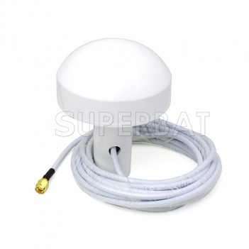 Superbat GPS Marine Navigation Antenna 5meter with SMA male plug for Navigation Receiver