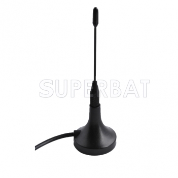 2dbi 890-960/1850-1990MHZ GSM/UTMS/GPRS Antenna SMA male 3m with magnetic base