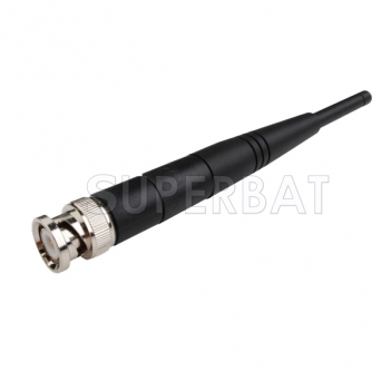 2.4GHz 5dBi Omni wifi Antenna for wireless router BNC male RF connector, 145mm
