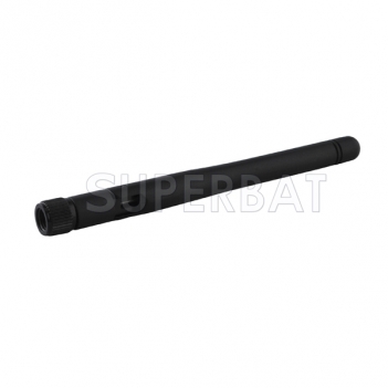 5.8GHz 3dBi Omni WIFI Antenna RP-SMA plug for wireless route Black, 107mm