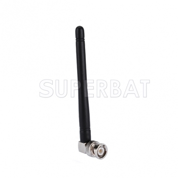 2.4GHz 3dBi Omni WIFI Antenna BNC male RA 90° for Wireless Router &WLAN PCI card