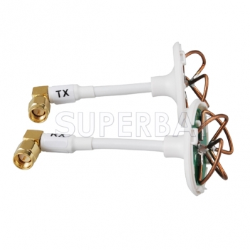 2.4GHz/5.8Ghz 3dB Double frequency 4&3 Blade Clover Leaf Directional Antenna SMA