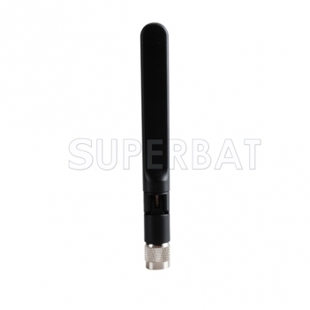 5GHz 3.5dBi Black Dipole Antenna RP-TNC Connector for wireless router