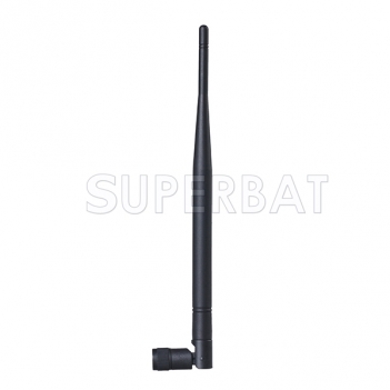 GSM Omni Antenna 3.5dbi 900MHz tilt &swivel RP-SMA For Wireless router