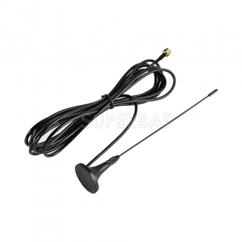 Antenna 433Mhz,3dbi RP-SMA Plug Straight with Magnetic base for Ham