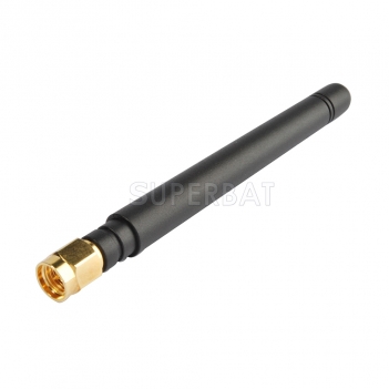 GSM Antenna 433Mhz, 2dbi SMA Plug straight for Ham radio