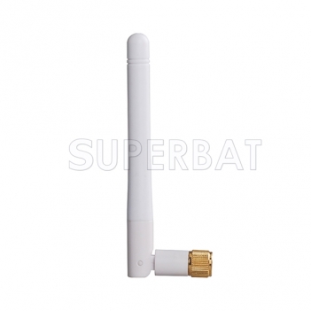 2.4GHz 3dBi Omni WIFI Antenna RP-SMA male plug for wireless router D-Link white