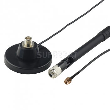 4G LTE antenna 9dBi Omni 700-2600 MHz Strong magnetic base SMA Huawer 3M cable