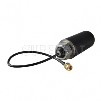 GSM Antenna 890-960/1710-1880MHz Vertical SMA Plug 2Dbi