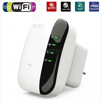 300Mbps Signal Extender Booster Wireless-N AP Range 802.11 Wifi Repeater EU Plug