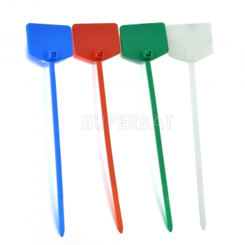 Organise your leads and cable 3*120mm CABLE TIES Write on labels Hot