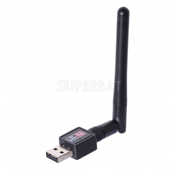 Mini 150Mbps 802.11N/G/B USB 2.0 WiFi Antenna Wireless Network LAN Card Adapter