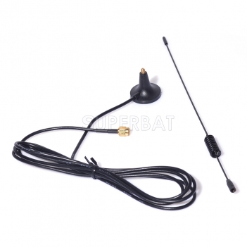 4G LTE 5dBi Booster 700-2600MHZ antenna strong magnetic base SMA male Connector