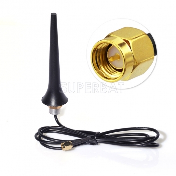 922Mhz 2dbi Antenna SMA Plug male  Screw Mounting 1m cable for Ham radio