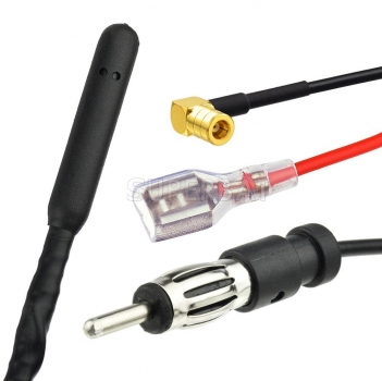 Amplified DAB/DAB+ car radio aerial roof mount antenna for Alpine Sony DAB Radio