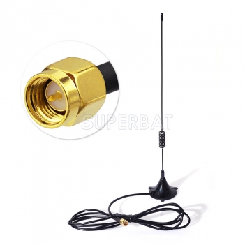 Booster 850/900/1800/1900/2100/2700MHz antenna strong magnetic base SMA male Connector 1.5M cable