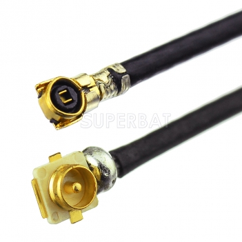 MHF4/IPEX4/IPX4 Female to IPX (IPEX/U.FL) Male RF Pigtail Cable 1.13mm Low-Loss Extension Cable