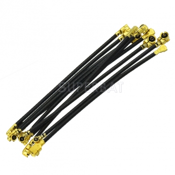 RF coaxial coax cable assembly U.FL Generation Female  RA to U.FL four generations Female RA 1.13MM 5cm