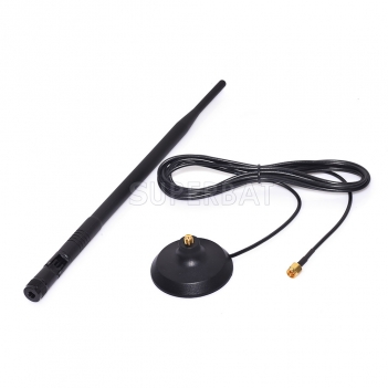 9DBI SMA Antenna 2.4GHz WiFi/GSM 3G /4G LTE Wide Band High Gain Omni Directional Wireless Signal Booster Amplifier Modem