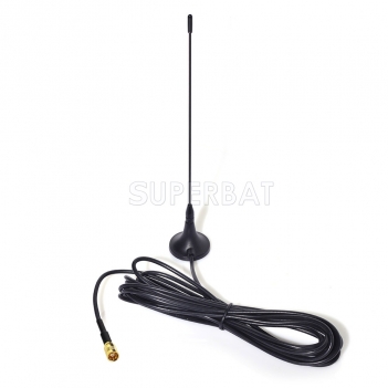 DAB/DAB+ car radios aerial for magnetic mount DAB aerial of SMB connector 4m Cable