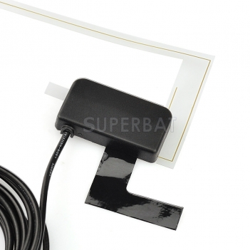 DAB/DAB+car radios Aerial Fakra connector of Amplified Internal glass mount antenna