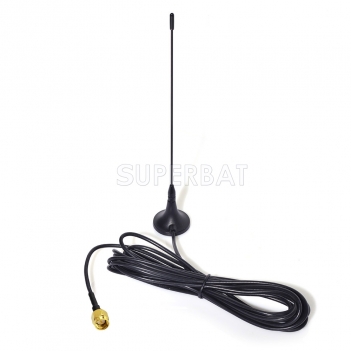 DAB/DAB+ car radios aerial with magnetic mount DAB aerial SMA connector 4m Cable