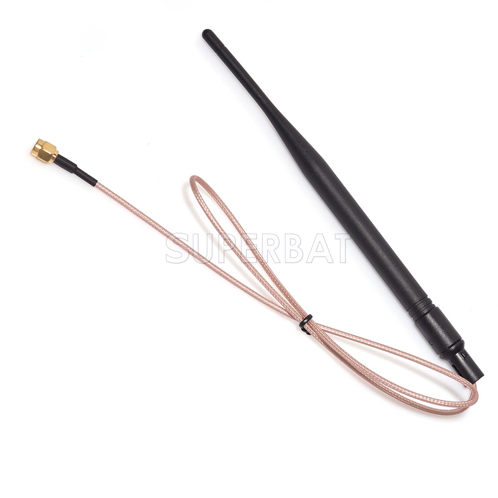 Haloviewa6 Antenna High Gain 2 4g Aerial Antenna Signal Booster Amplifier Modem Directional Adapter With 0 6m Cable For Haloview Bt7