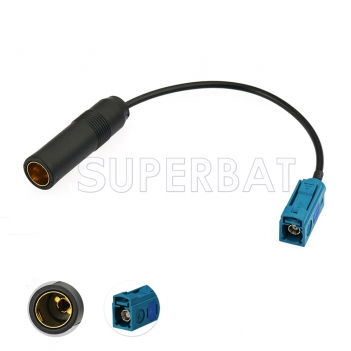 FM/AM to DAB/DAB+/FM/AM car radio aerial Amplifier/converter/splitter and Fakra Aerial adaptor cable