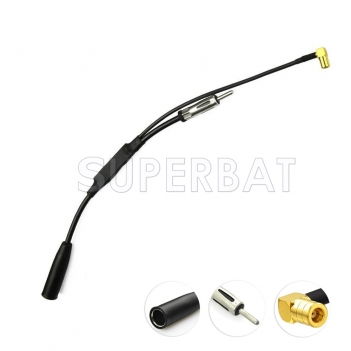 DAB Car radio receiver DAB/FM/AM aerial converter/splitter and F connector antenna for car stereo