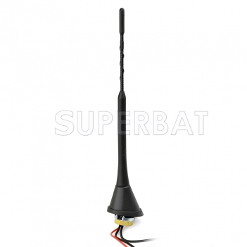 DAB/DAB+car radios aerial Amplified roof mount antenna for AutoDAB