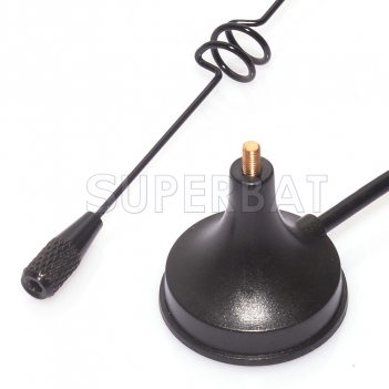 Two Cable Radio VHF UHF SMA Magnetic TV Antenna UT-108UV for Nagoya CB Radio Walkie Talkie UV-5R UV-B5 UV-B6 GT-3