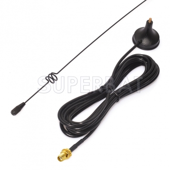 Two Cable Radio VHF UHF SMA Magnetic TV Antenna UT-108UV for Nagoya CB Radio Walkie Talkie UV-5R UV-B5 UV-B6 GT-3