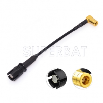 DAB DAB+ FM AM Car Digital Radio Aerial Converter RAST II to SMB Adapter Cable for car stereo