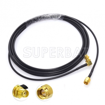 SMA male to SMA female WiFi antenna extension cable Compatible with 4G LTE WiFi Huawei router