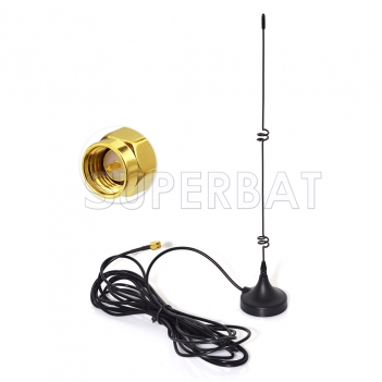 600-2700MHz antenna strong magnetic base SMA male Connector 4M cable