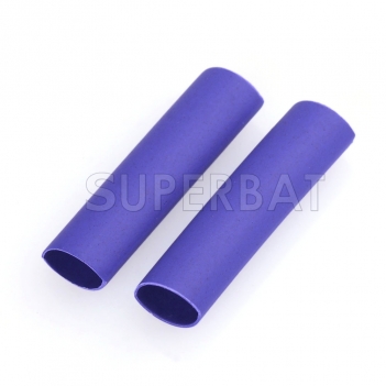 Heat Shrink Tubing Wire Wrap Cable Sleeve OD 3.5mm Length 18mm Pack of 100pcs purple